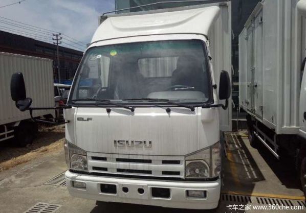 10.68万起 宁波五十铃100P仓栅货车促销