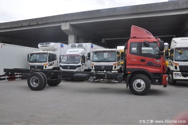 新车优惠 上海福田欧马可5系底盘14.3万