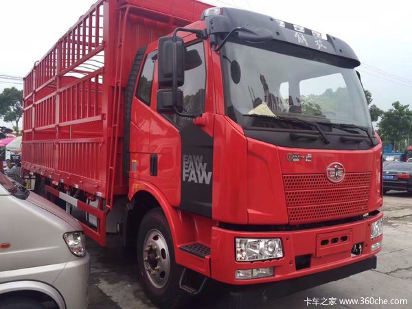 直降2.5万 上海一汽解放J6L高栏车促销