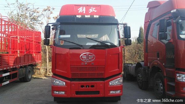 直降0.2万元 北京解放J6M牵引车促销中