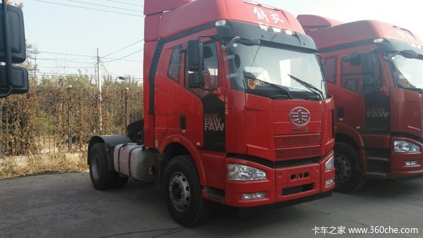 直降0.2万元 北京解放J6M牵引车促销中