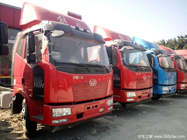 双十一促销 广州解放J6L载货车售13.3万