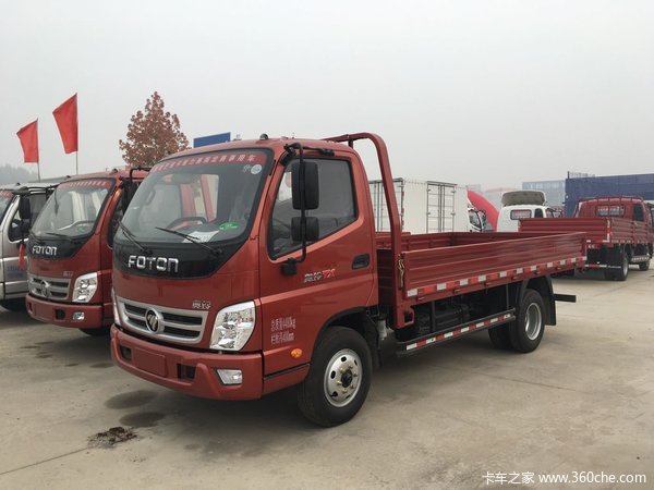 新车到店 徐州福田奥铃tx轻卡仅售7.6万