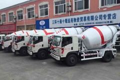 一次购车5台 福星卡混凝土搅拌车热销中