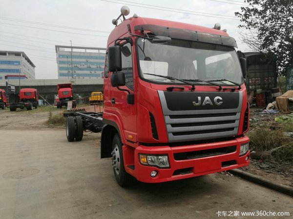 冲刺销量 义乌江淮格尔发K6底盘15.38万