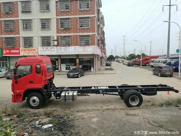 冲刺销量 义乌江淮格尔发K6底盘15.38万