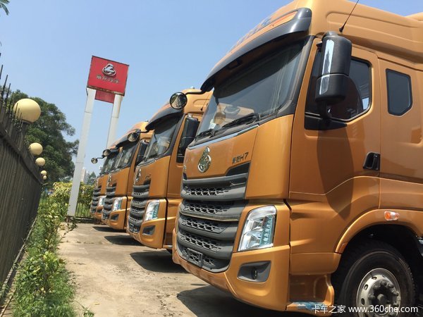 仅33.5万送礼品 钦州乘龙H7牵引车促销