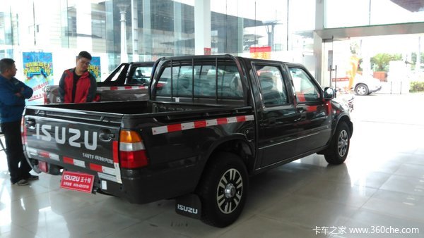 仅剩三台 台州五十铃皮卡年底冲量酬宾