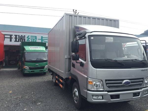 2米单排密封车箱轻卡 在深圳市开瑞绿卡贸易有限公司进行促销活动,该