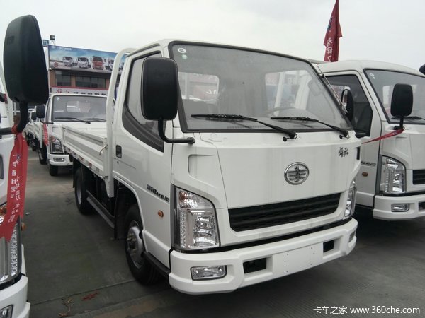 降价促销车型名称 一汽红塔 解放霸铃Ⅴ 78马力 3米单排栏板轻卡