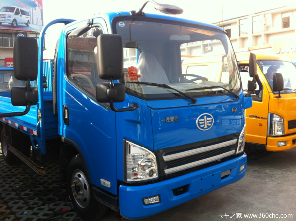 虎vn4.2米栏板车新车到店