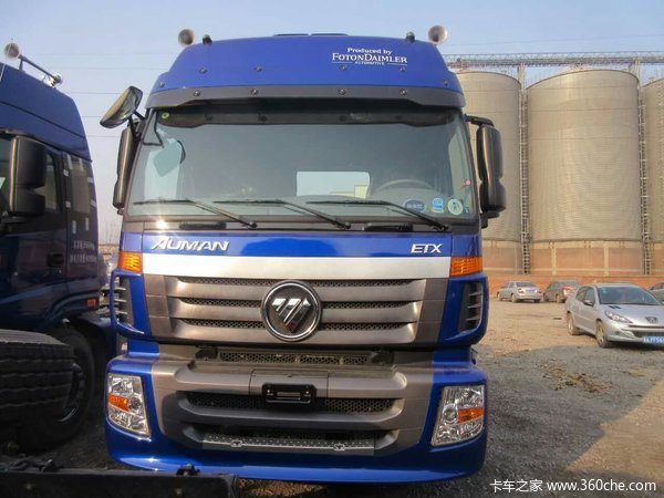 新车到店石家庄欧曼ETX牵引车售31.6万