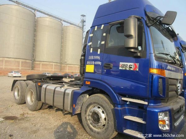 新车到店石家庄欧曼ETX牵引车售31.6万