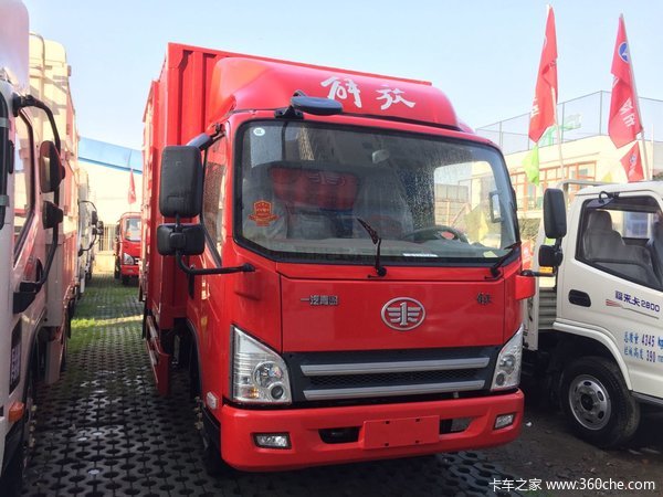 仅售7.6万元 武汉虎V厢式货车火热促销