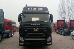 新车到店 德州创虎Xcient双驱牵引热销