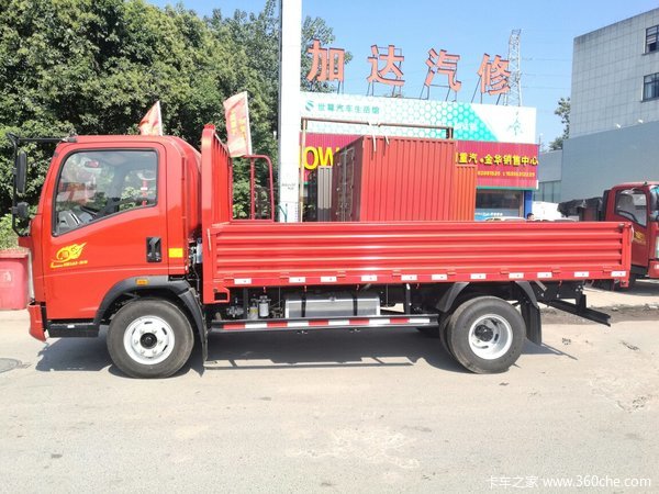 让利促销 金华HOWO悍将轻卡现售10.58万