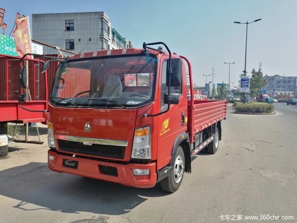 让利促销 金华HOWO悍将轻卡现售10.58万