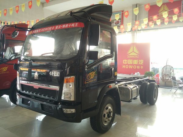 直降0.5万 长沙悍将国五载货车底盘促销