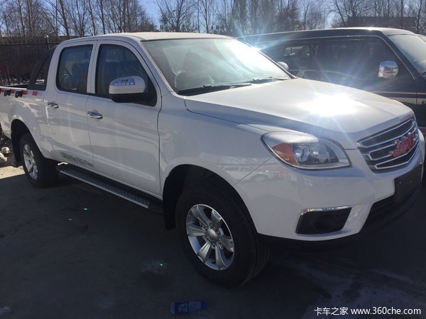 新车到店 格尔木帅铃T6皮卡仅售8.58万