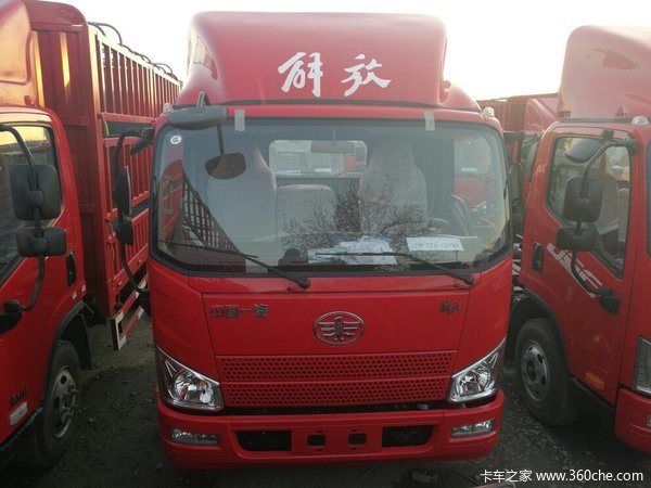 让利促销 石家庄解放J6F载货底盘售11万