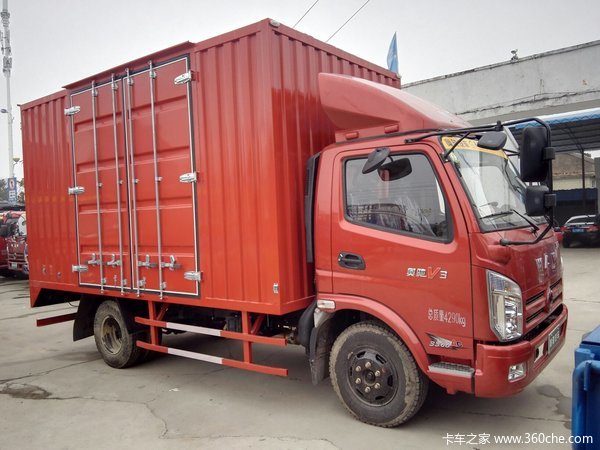 仅售8.2万 盐城奥驰V3系厢式轻卡促销中