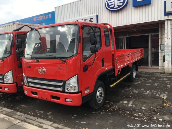 新车优惠 南通解放虎vh轻卡仅售9.38万