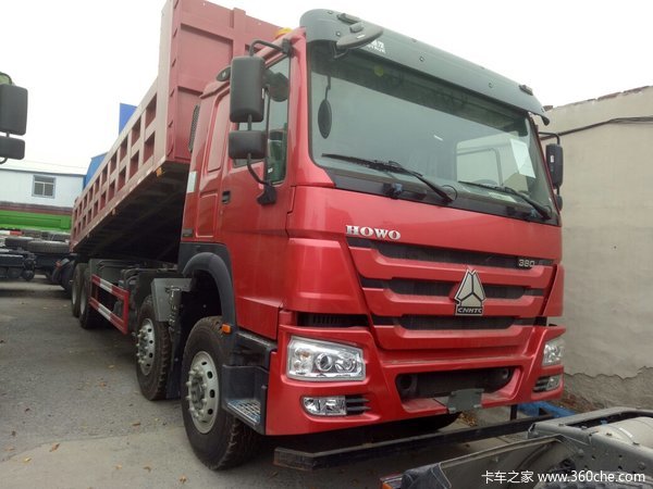 95万 济南豪沃a7自卸车优惠促销