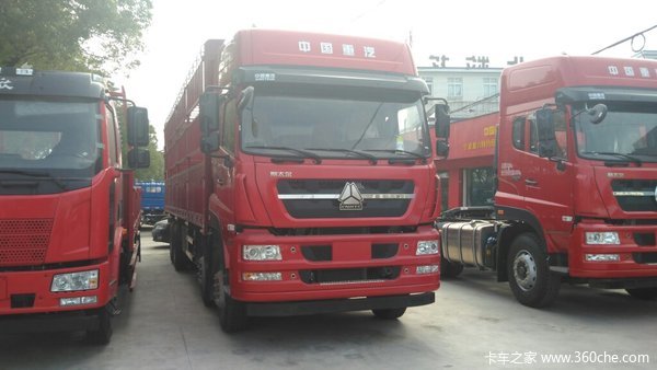 中国重汽 宁波重汽斯太尔M5G仓栅车促销