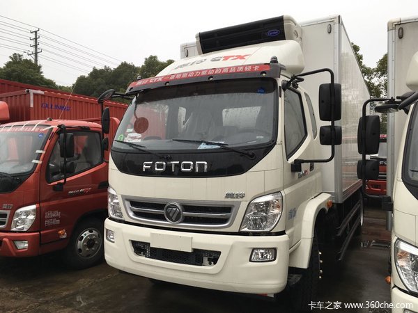 新车到店 南通福田奥铃CTX冷藏车仅30万