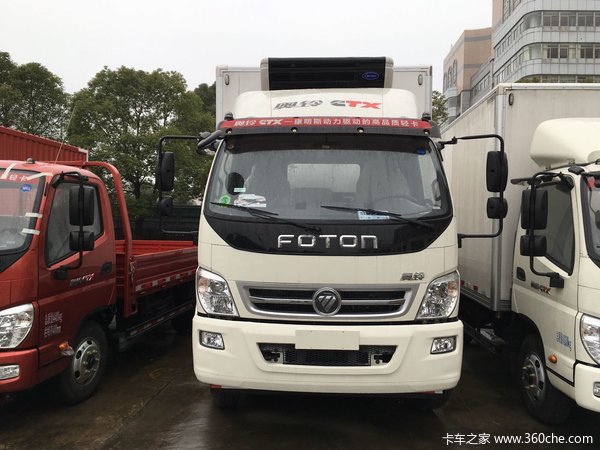 新车到店 南通福田奥铃CTX冷藏车仅30万