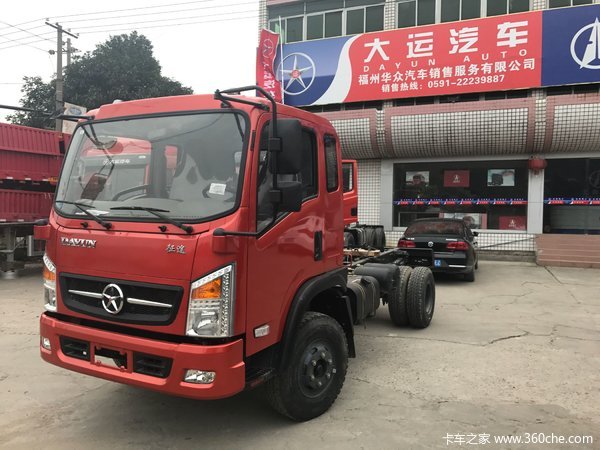 新车到店 福州大运征途自卸底盘仅10万