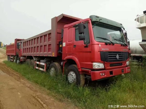 豪沃前四后八自卸车仅售285万