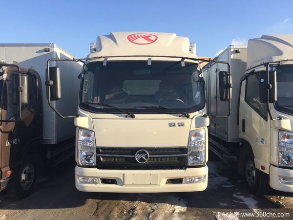 回馈用户 沈阳凯捷厢式轻卡钜惠0.2万元