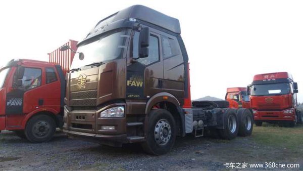 新车到店 玉林解放J6P牵引车仅售35.8万