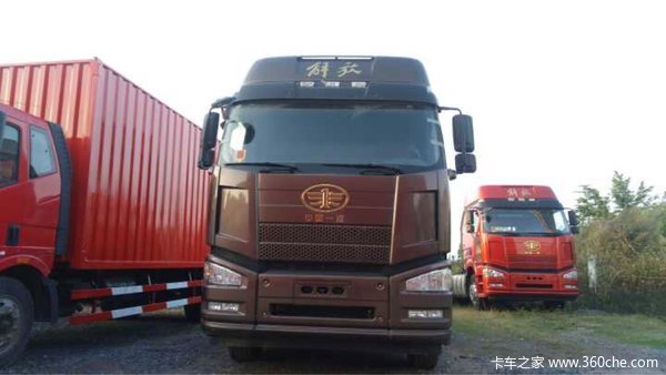 新车到店 玉林解放J6P牵引车仅售35.8万