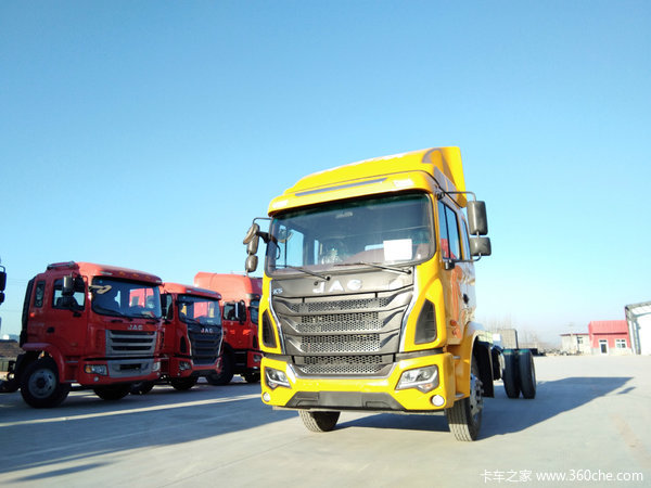 江淮格尔发工程黄k5l新车到店