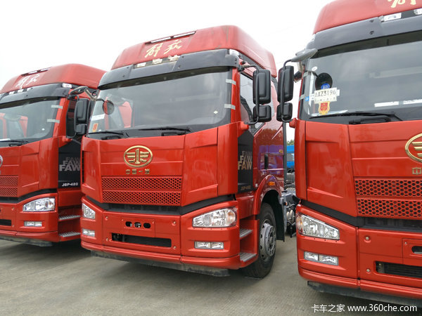 解放j6p460马力领航版新车到店