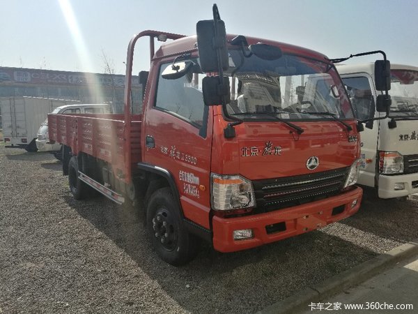 新车到店 金华北京牌旗龙轻卡仅7.28万