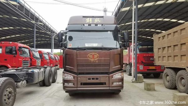 冲刺销量 贵阳解放J6P牵引车仅售35.2万