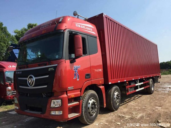 仅28.5万 上海福田欧曼GTL6系厢货促销