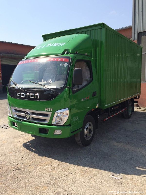 奥铃4.2米厢式货车优惠促销一万元!