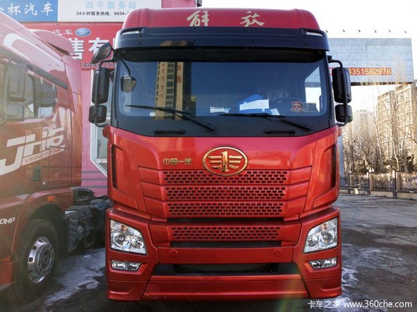 新车促销 四平解放JH6牵引车现售35.2万