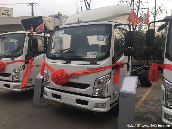 新车到店 上海跃进超越c300轻卡仅10万_上汽跃进_超越c系_卡车之家