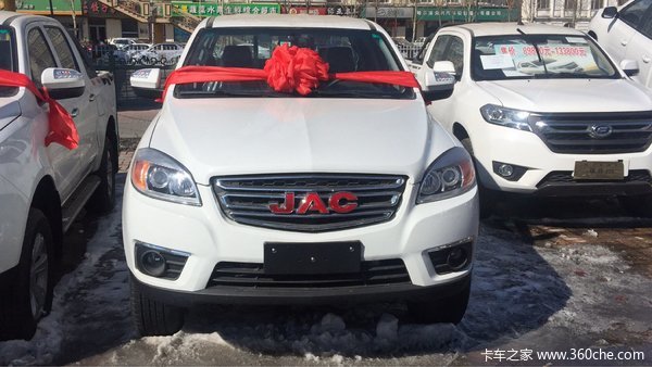 冲刺销量 哈尔滨帅铃T6皮卡售11.38万元