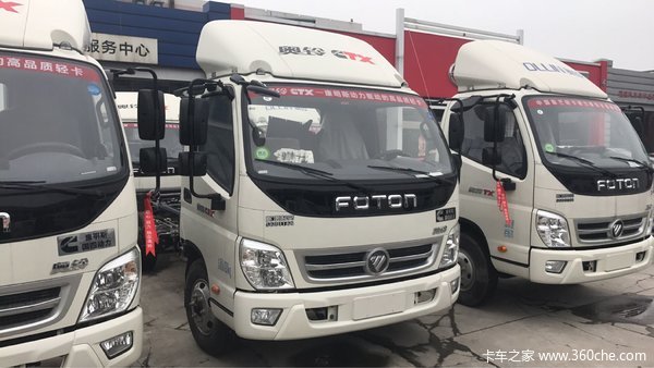冲刺销量 厦门福田奥铃CTX底盘仅9.9万