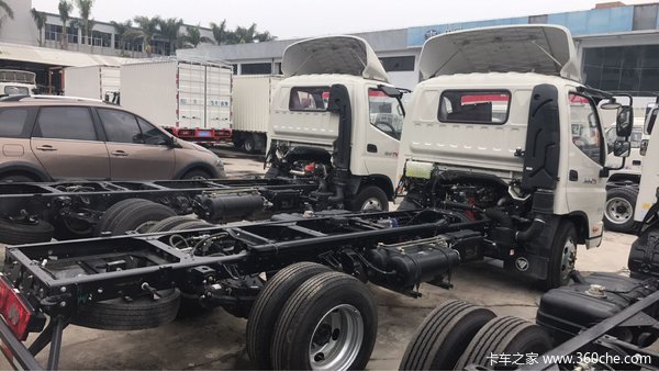 冲刺销量 厦门福田奥铃CTX底盘仅9.9万