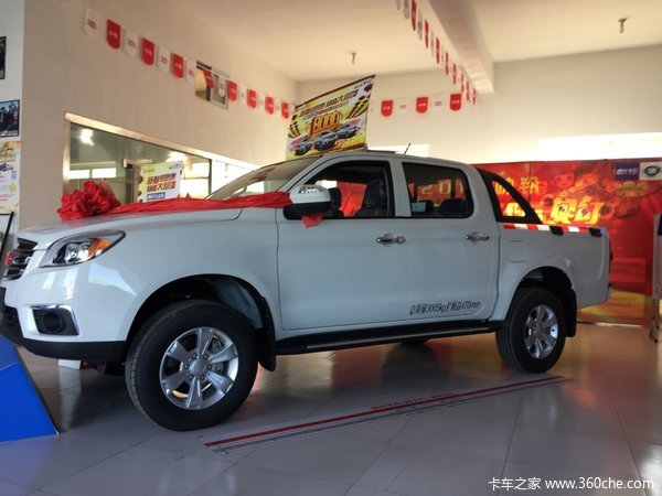 新车到店 榆林帅铃T6皮卡仅售8.98万元