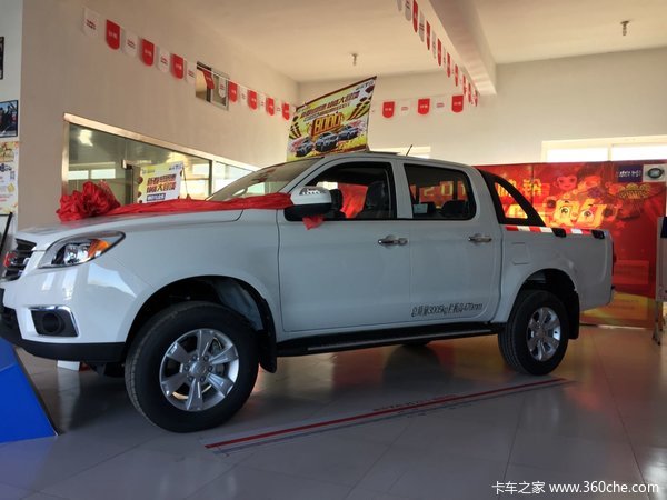 直降0.8万元 延安江淮帅铃T6皮卡促销中