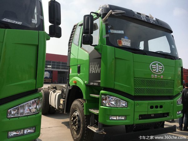 国五自卸优惠 菏泽解放J6P自卸车热卖中