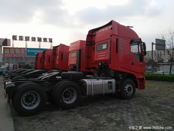 新车促销 洛阳杰狮牵引车现售32.88万元